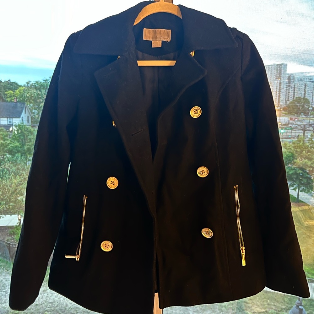 Michael Kors Double Breasted Pea Coat
